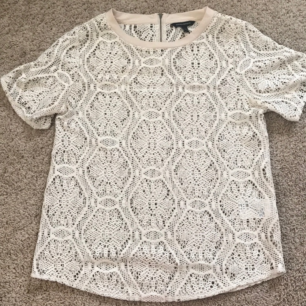 Banana Republic sheer top
